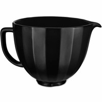 Чаша KitchenAid 4,7 л керамическая текстурированная черная 5KSM2CB5PBS