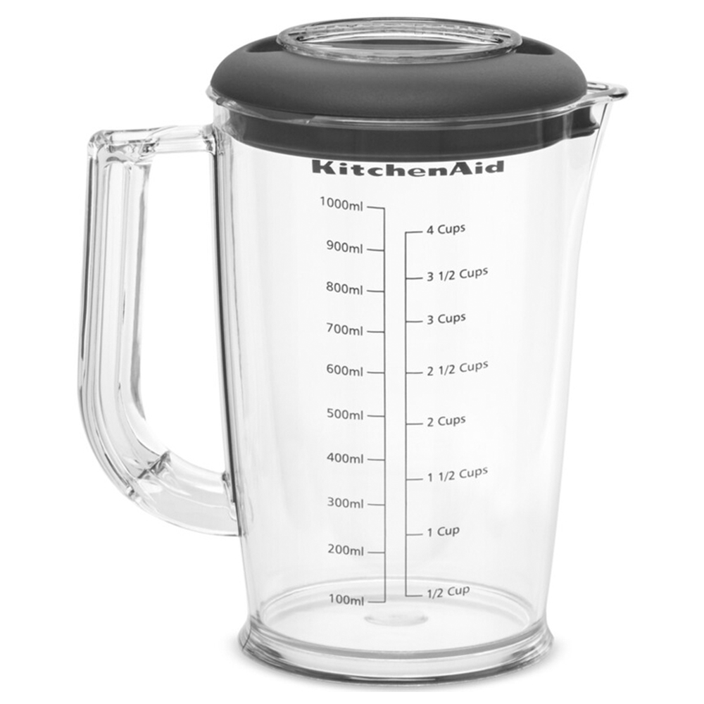 Блендер KitchenAid погружной с аксессуарами кремовый 5KHBV83EAC