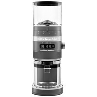 Кофемолка KitchenAid Artisan серый угол 5KCG8433EDG