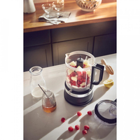 Кухонный миникомбайн KitchenAid чаша 1,2л черный 5KFC0516EBM