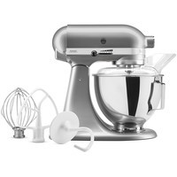 Миксер планетарный KitchenAid Artisan 4,3 л с откидным блоком цвет хром 5KSM95PSEMC