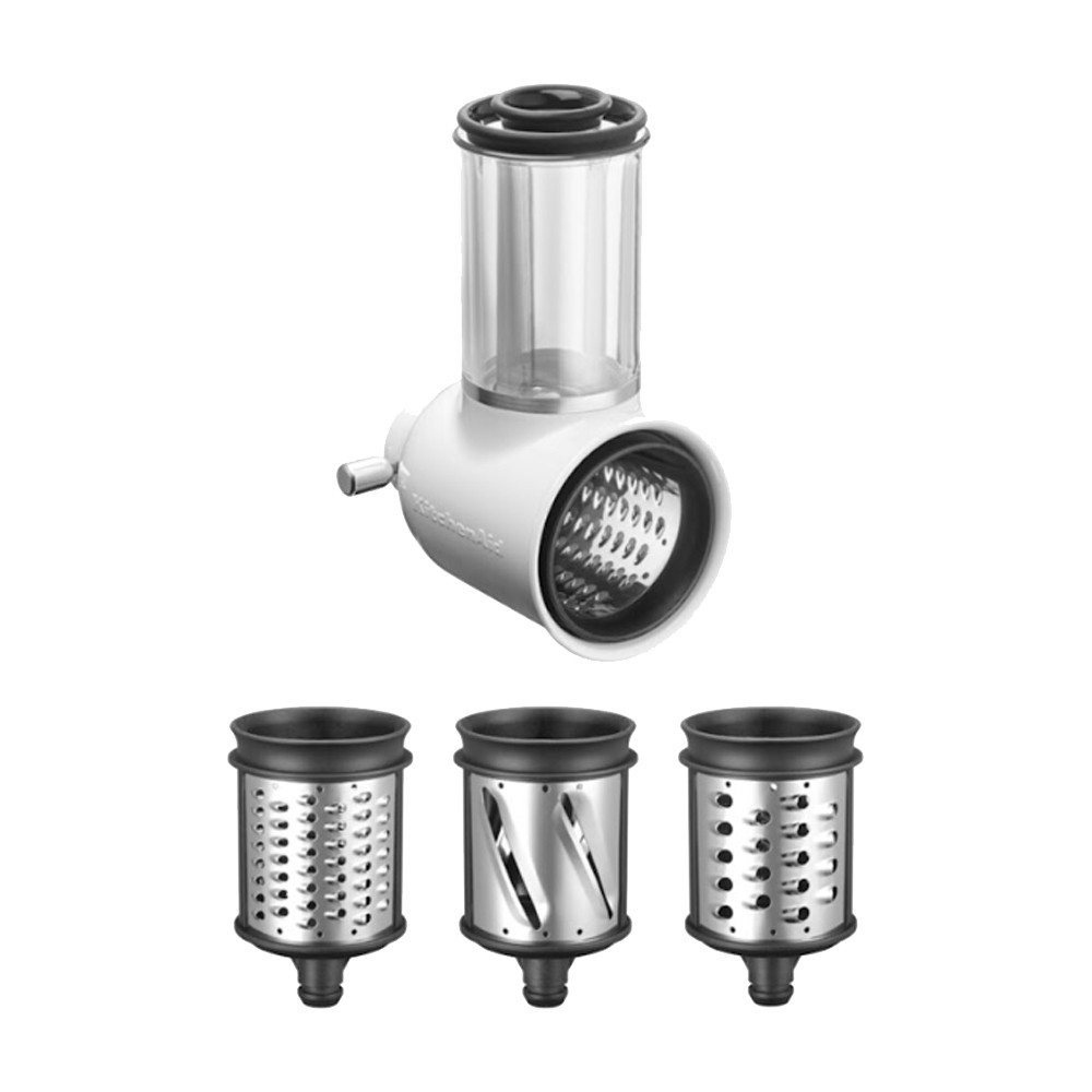 Набор из 3 насадок KitchenAid мясорубка, протирание, овощерезка 5KSM2FPPC (5KSMFGA, 5KSMFVSP, 5KSMVSA)