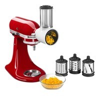 Набор из 3 насадок KitchenAid мясорубка, протирание, овощерезка 5KSM2FPPC (5KSMFGA, 5KSMFVSP, 5KSMVSA)