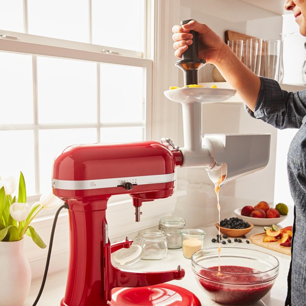 Насадка-сито для перетирки овощей и фруктов KitchenAid (к модели 5KSMFGA) белая 5KSMFVSP