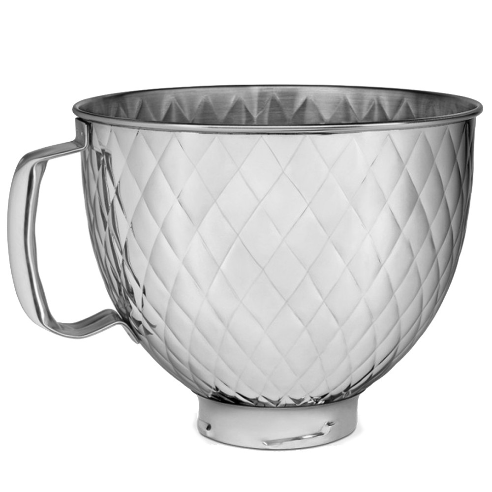 Чаша KitchenAid 4,8 л металлический стеганый узор 5KSM5SSBQB
