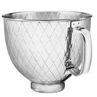 Чаша KitchenAid 4,8 л металлический стеганый узор 5KSM5SSBQB