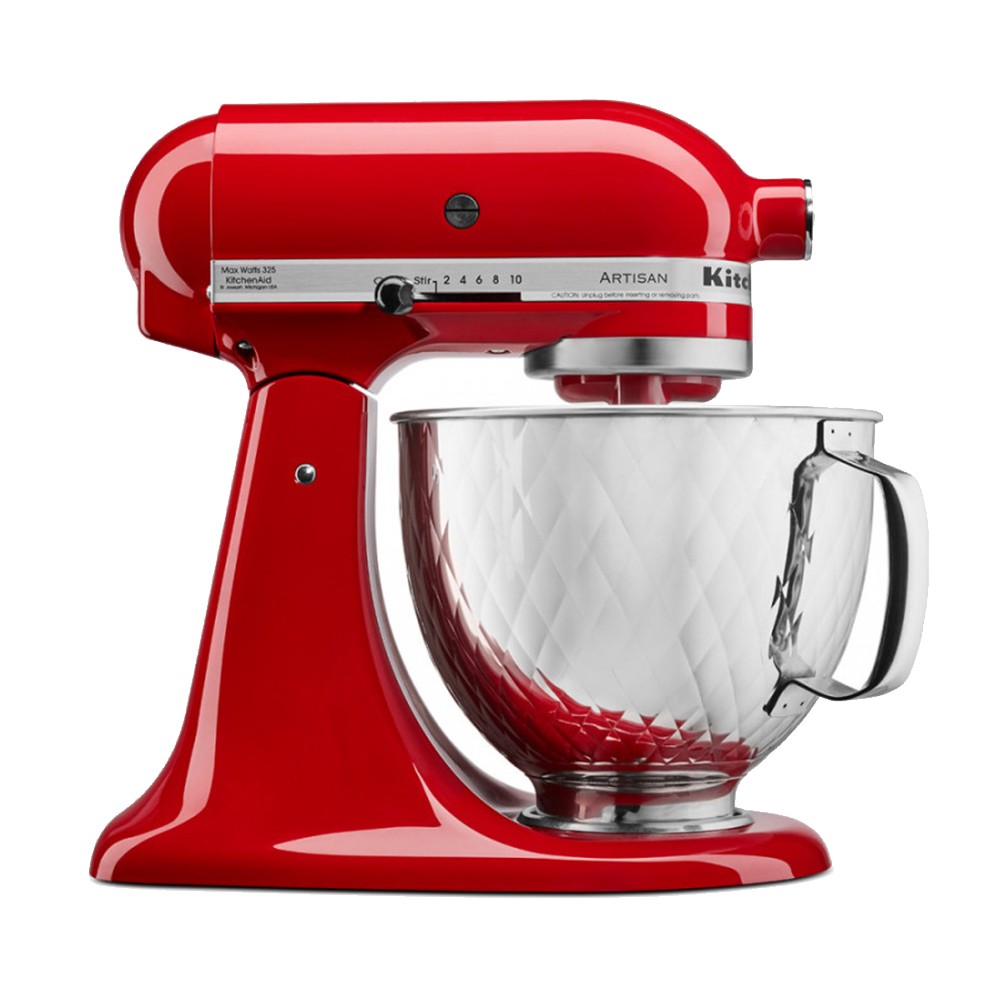 Чаша KitchenAid 4,8 л металлический стеганый узор 5KSM5SSBQB