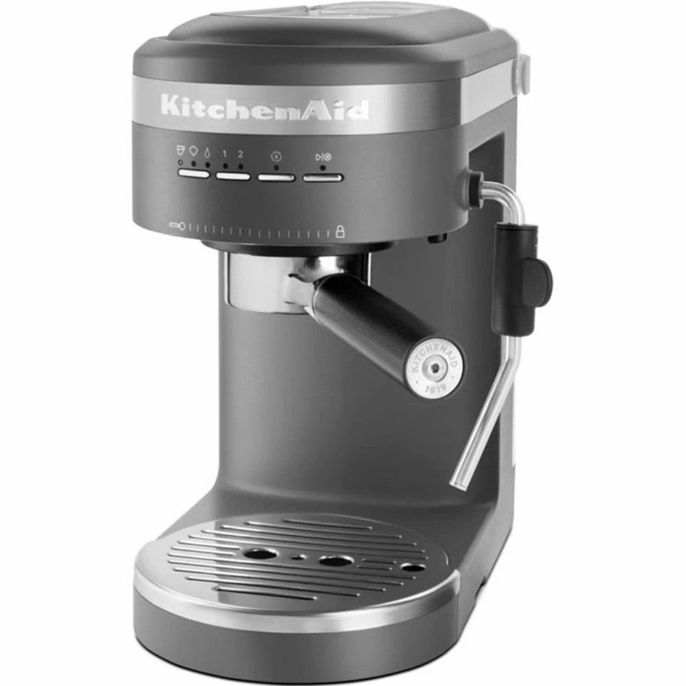 Кофеварка эспрессо KitchenAid Artisan серая 5KES6403EDG