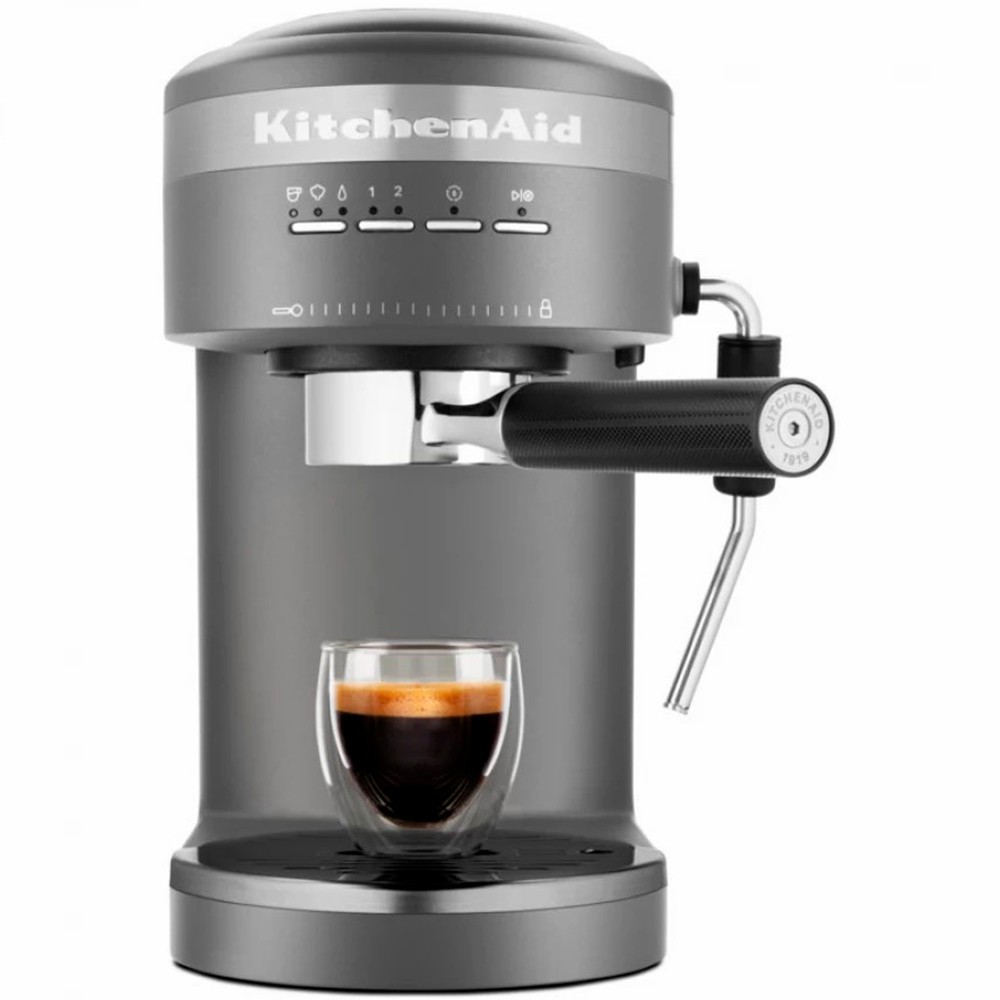Кофеварка эспрессо KitchenAid Artisan серая 5KES6403EDG