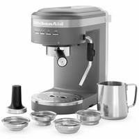 Кофеварка эспрессо KitchenAid Artisan серая 5KES6403EDG