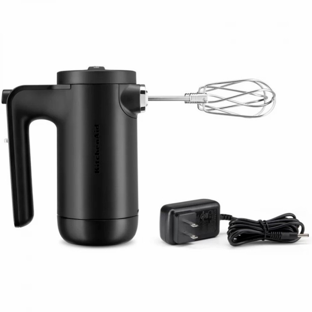 Миксер KitchenAid ручной матовый черный 5KHMB732EBM