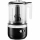 Кухонный миникомбайн KitchenAid безпроводной матовый черный 5KFCB519EBM