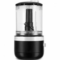 Кухонный миникомбайн KitchenAid безпроводной матовый черный 5KFCB519EBM