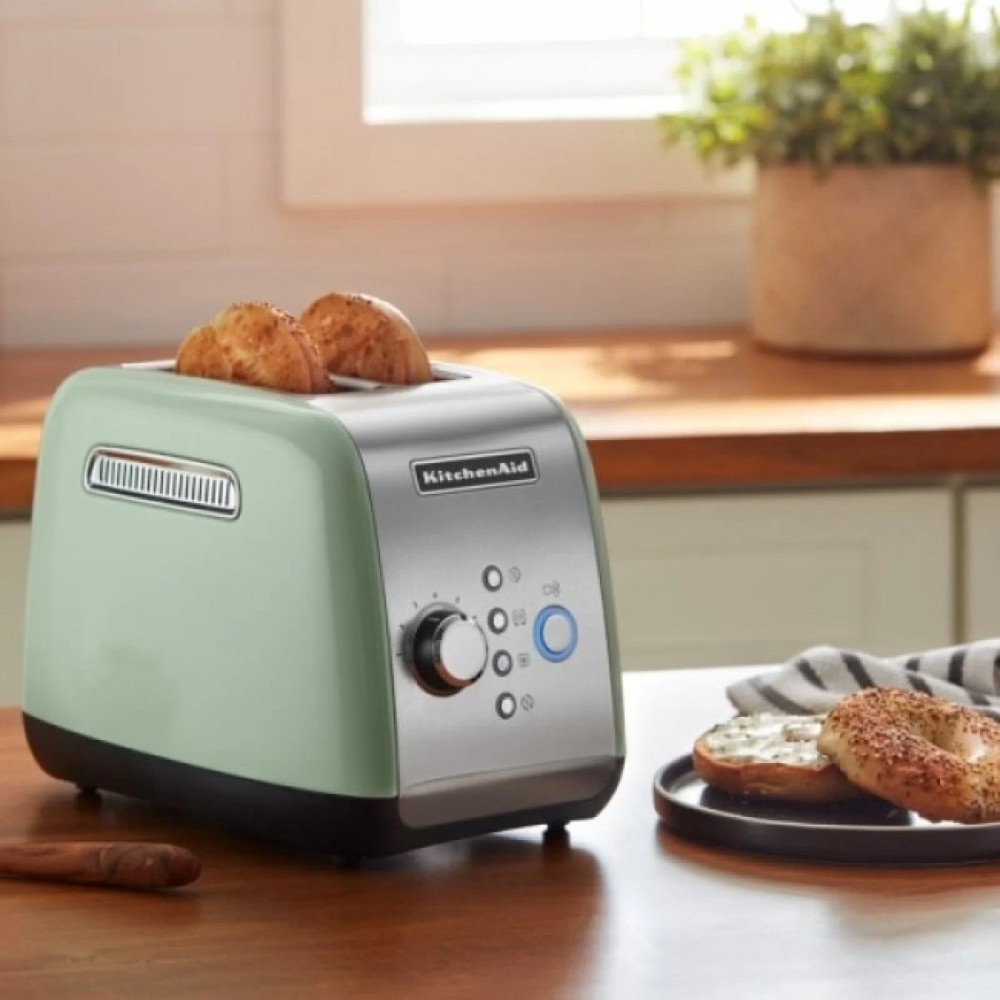 Тостер KitchenAid на 2 тоста фисташковый 5KMT221EPT