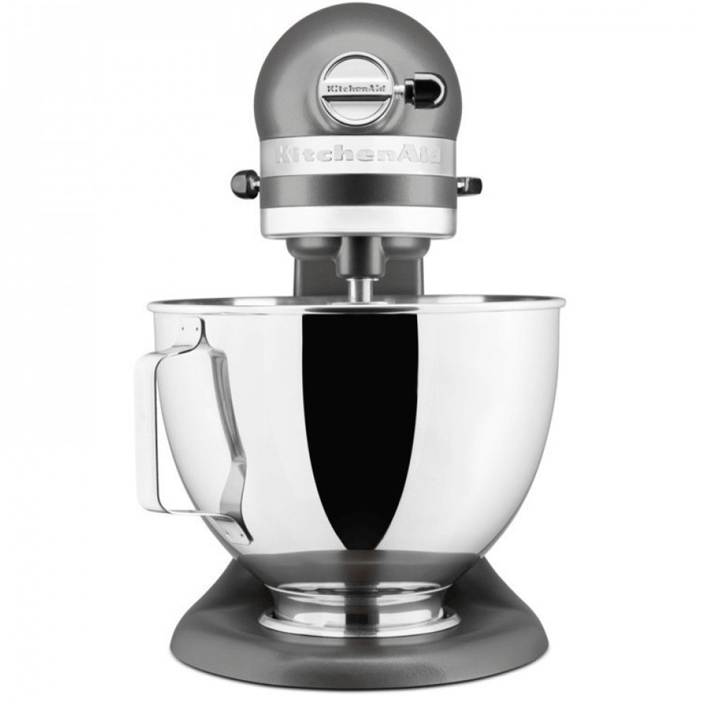 Миксер планетарный KitchenAid Artisan 4,3 л с откидным блоком цвет серебристый 5KSM95PSECU