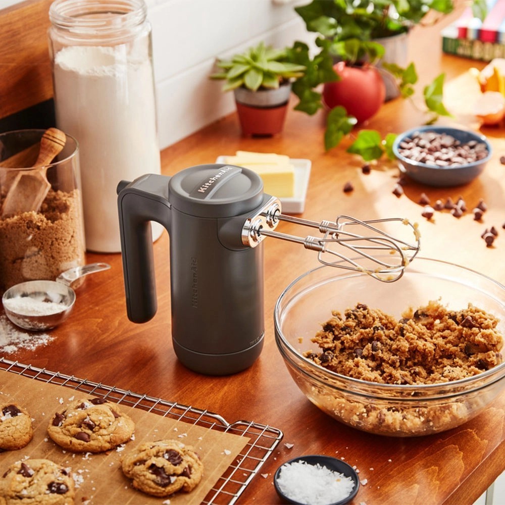 Миксер KitchenAid ручной серый уголь 5KHMB732EDG