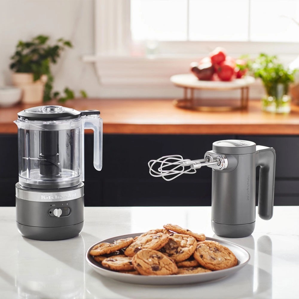 Миксер KitchenAid ручной серый уголь 5KHMB732EDG