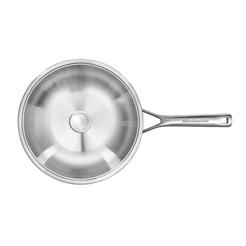 Сковорода Вок с крышкой KitchenAid Multiply Stainless Steel 28 см 3,5л CC003254-001