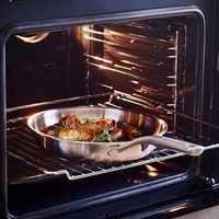 Сковорода Вок с крышкой KitchenAid Multiply Stainless Steel 28 см 3,5л CC003254-001