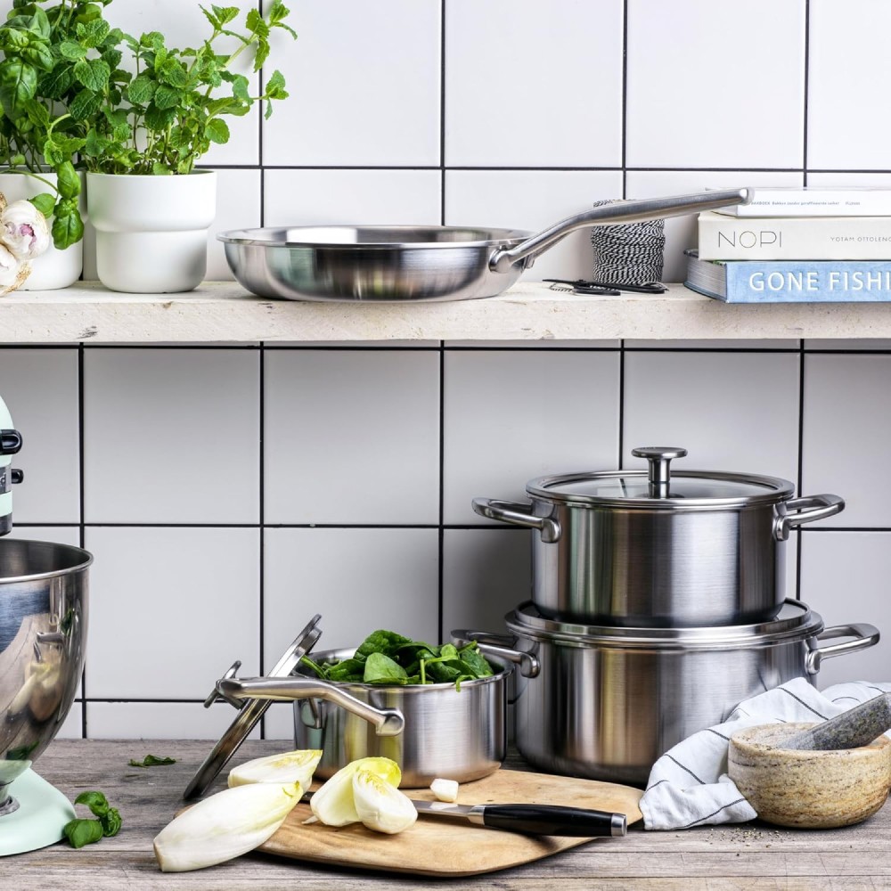 Кастрюля с крышкой KitchenAid Multiply Stainless Steel 3,1 л CC003259-001