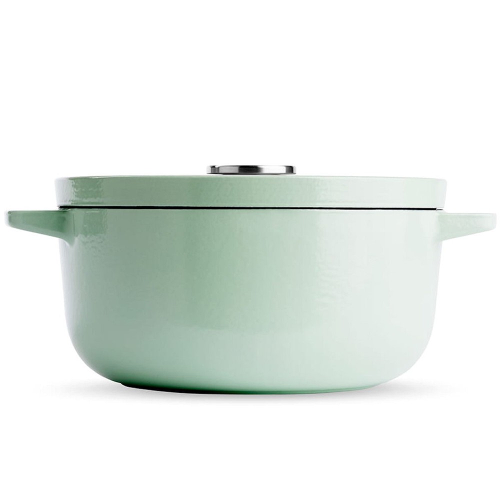 Кастрюля чугунная с крышкой KitchenAid Cast Iron 3,3 л фисташковая CC007433-001