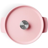 Кастрюля чугунная с крышкой KitchenAid Cast Iron 3,3 л сухая роза CC007430-001