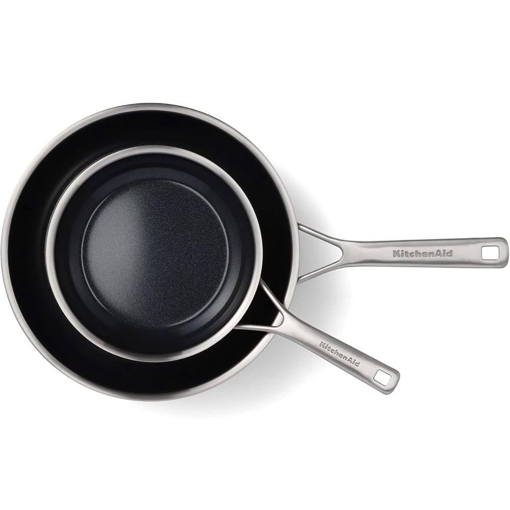 Набор сковородок KitchenAid Multiply Stainless Steel 20/28 см CC006065-001