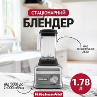 Блендер стационарный KitchenAid Power Professional 1,78 л серебристый 5KSBC1B0ECU