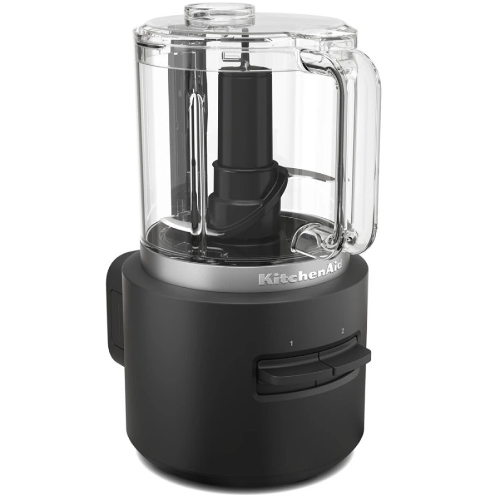 Кухонный миникомбайн KitchenAid Go 12V чаша 1,18 л матовый черный 5KFCR531BM
