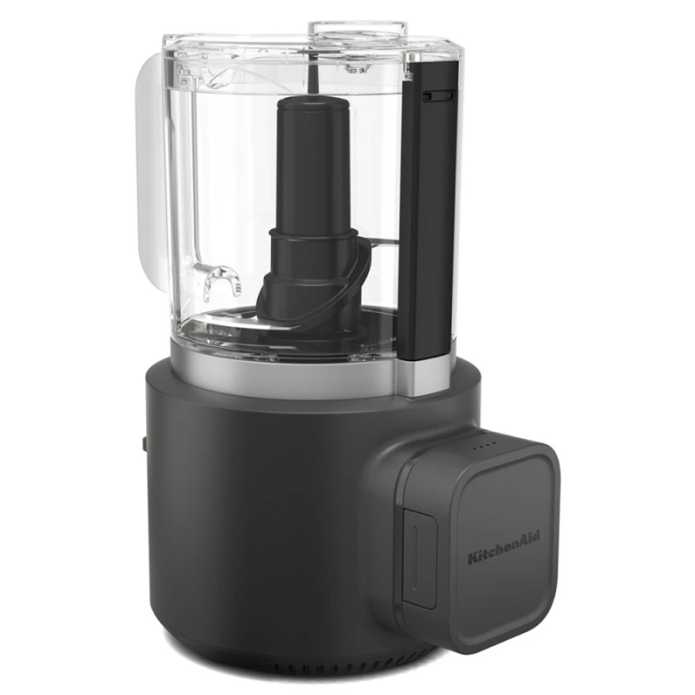 Кухонный миникомбайн KitchenAid Go 12V чаша 1,18 л матовый черный 5KFCR531BM