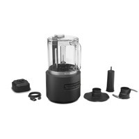 Кухонный миникомбайн KitchenAid Go 12V чаша 1,18 л матовый черный 5KFCR531BM