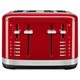 Тостер KitchenAid для 4 тостов красный 5KMT4109EER