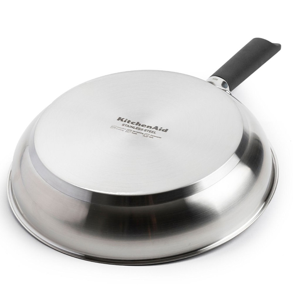 Сковорода KitchenAid Classic Stainless Steel с керамическим покрытием 24 см CC005701-001