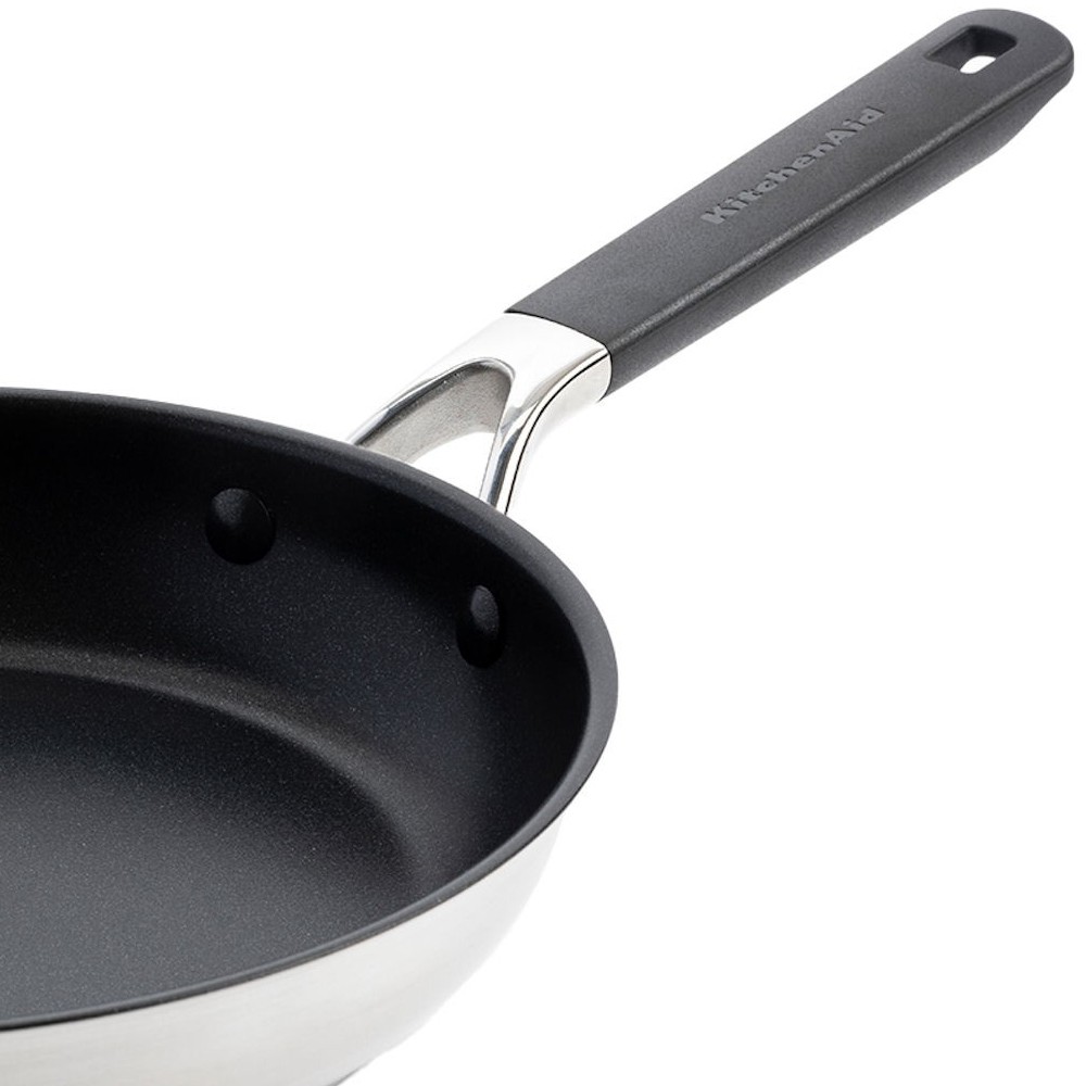 Сковорода KitchenAid Classic Stainless Steel с керамическим покрытием 24 см CC005701-001