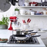 Сковорода KitchenAid Classic Stainless Steel с керамическим покрытием 28 см CC005702-001