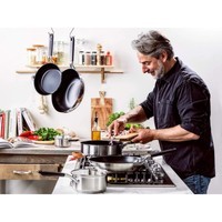 Сковорода KitchenAid Classic Stainless Steel с керамическим покрытием 30 см CC005703-001