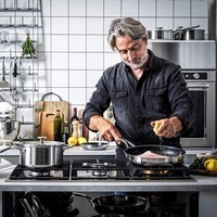 Сковорода KitchenAid Multiply Stainless Steel с керамическим покрытием 20 см CC004948-001