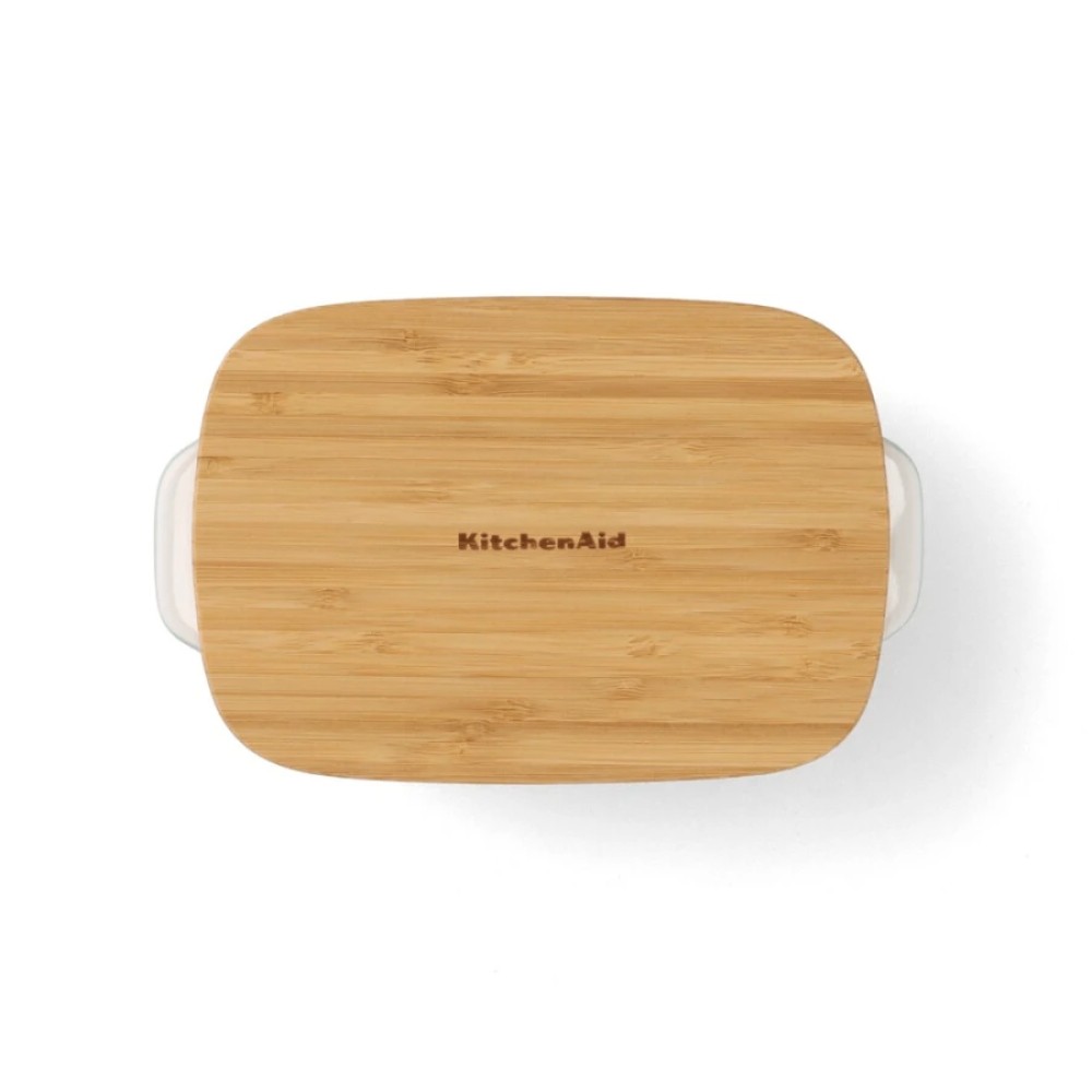 Форма для выпечки KitchenAid Stoneware с крышкой фисташкова 0,9 л CC007424-001