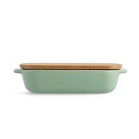 Форма для выпечки KitchenAid Stoneware с крышкой фисташкова 0,9 л CC007424-001