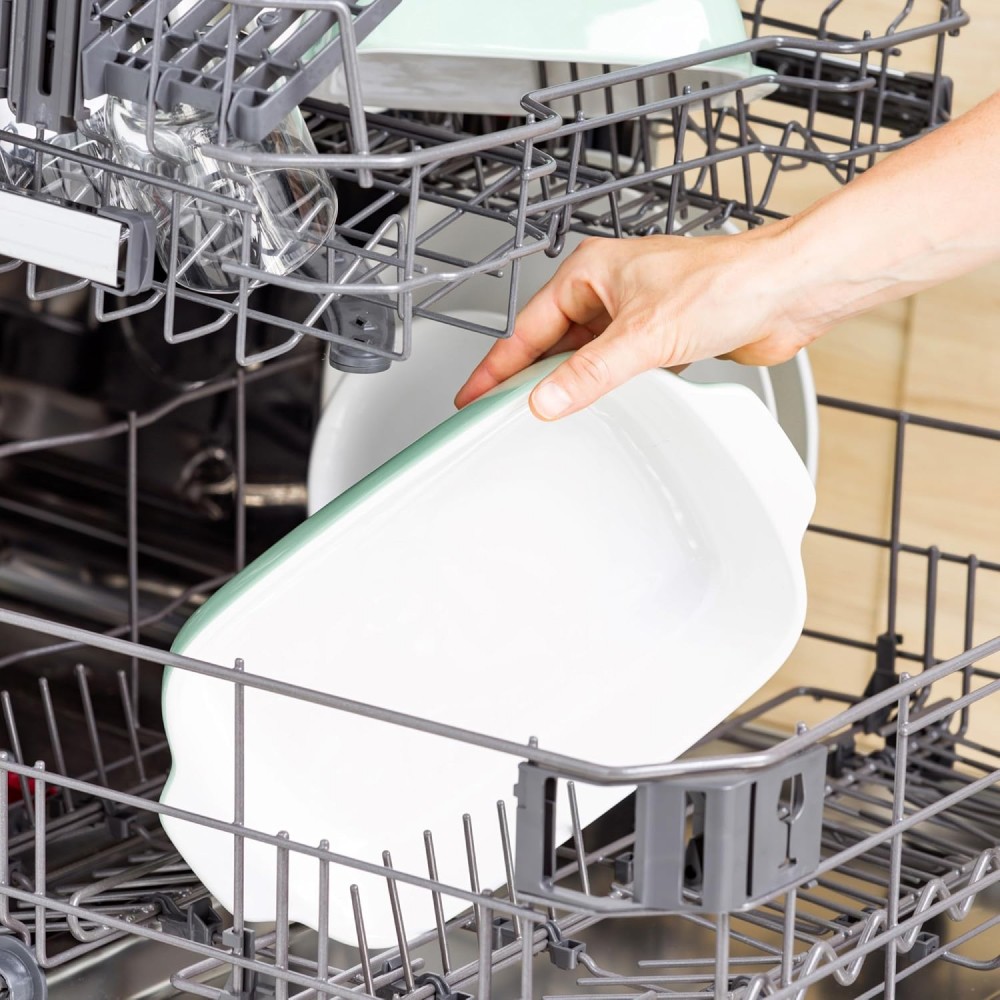 Форма для выпечки KitchenAid Stoneware с крышкой фисташкова 0,9 л CC007424-001