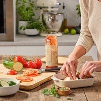 Форма для выпечки KitchenAid Stoneware с крышкой мигдальный крем 0,9 л CC006105-001