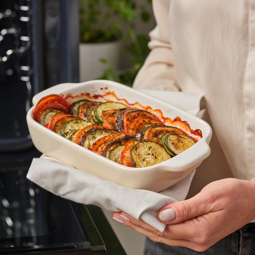 Форма для выпечки KitchenAid Stoneware с крышкой мигдальный крем 0,9 л CC006105-001