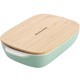 Форма для выпечки KitchenAid Stoneware с крышкой фисташкова 1,9 л CC007425-001