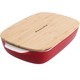 Форма для выпечки KitchenAid Stoneware с крышкой красная 3,8 л CC006108-001
