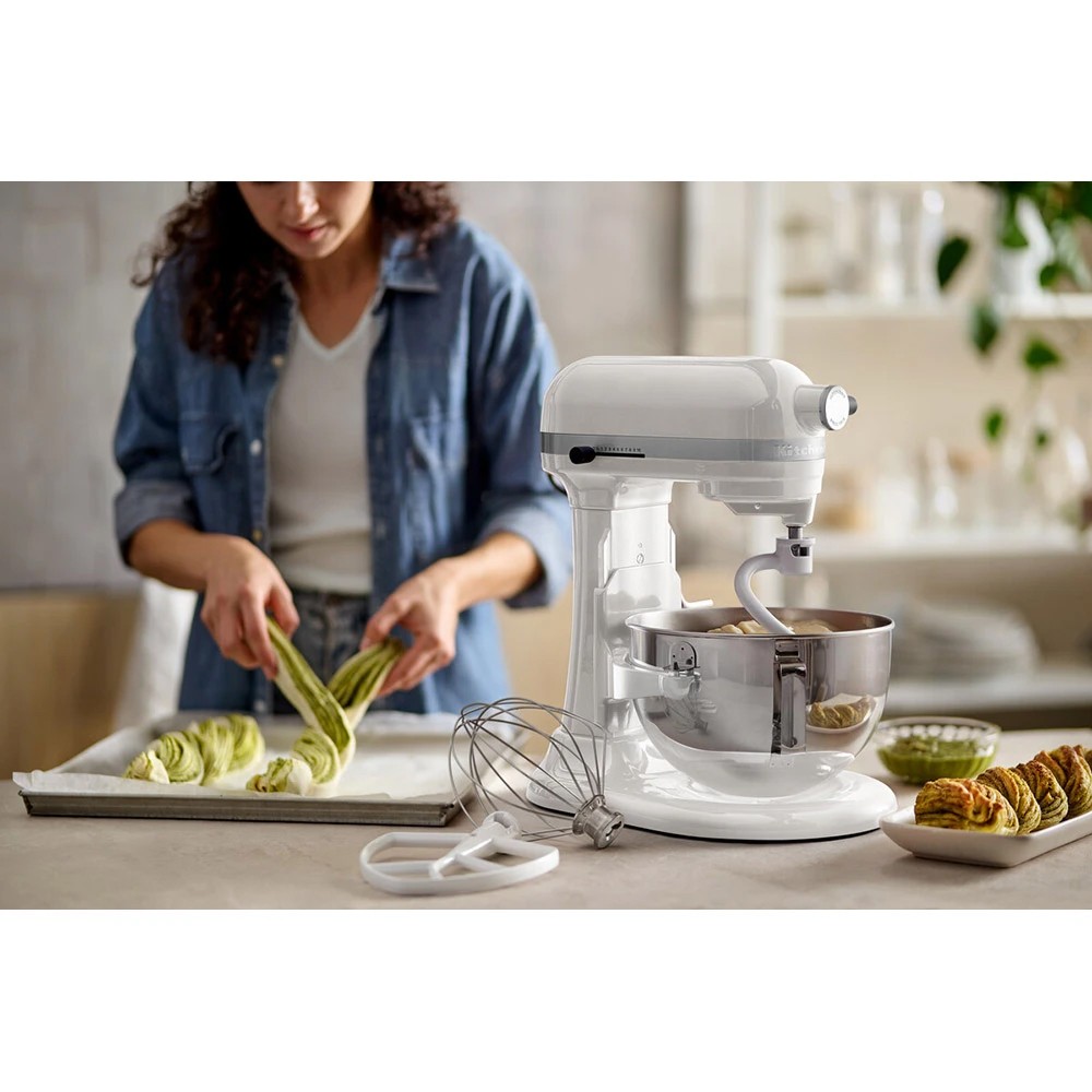Миксер KitchenAid Heavy Duty 5,2 л белый 5KSM55SXXEWH