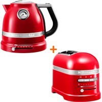 Комплект KitchenAid Artisan Электрочайник 1,5 л 5KEK1522EER + Тостер 5KMT2204EER