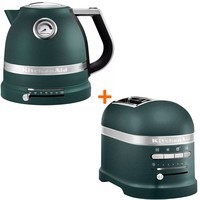 Комплект KitchenAid Artisan Электрочайник 1,5 л 5KEK1522EPP + Тостер 5KMT2204EPP