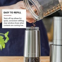Набор мельниц для соли и перца KitchenAid Universal 2 шт 20,3 см серебристый KOG988OSSSA