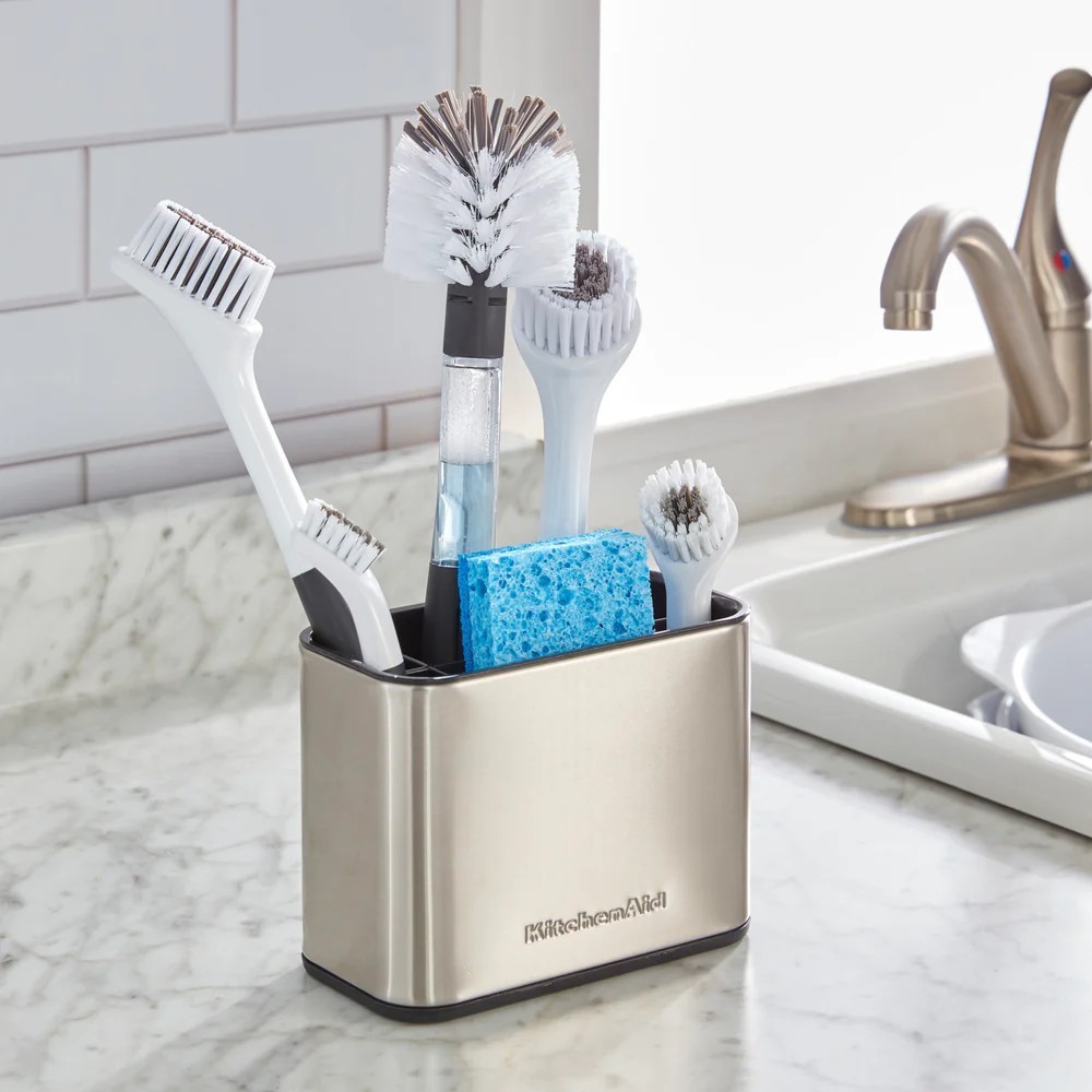 Органайзер для кухонной мойки KitchenAid Sinkware 16х8х12 см серый KEG784OSSSA