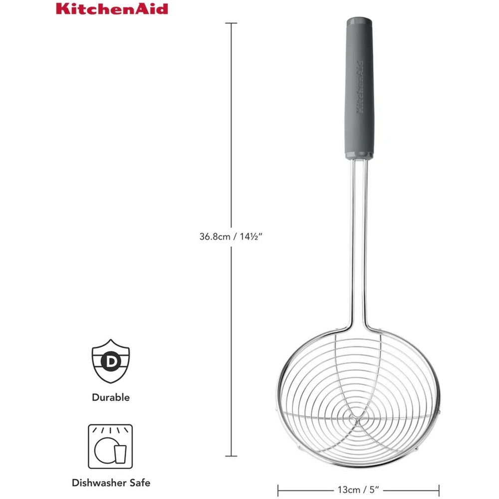 Шумовка KitchenAid Coreline 37,3 см серый KAS010OHCGG